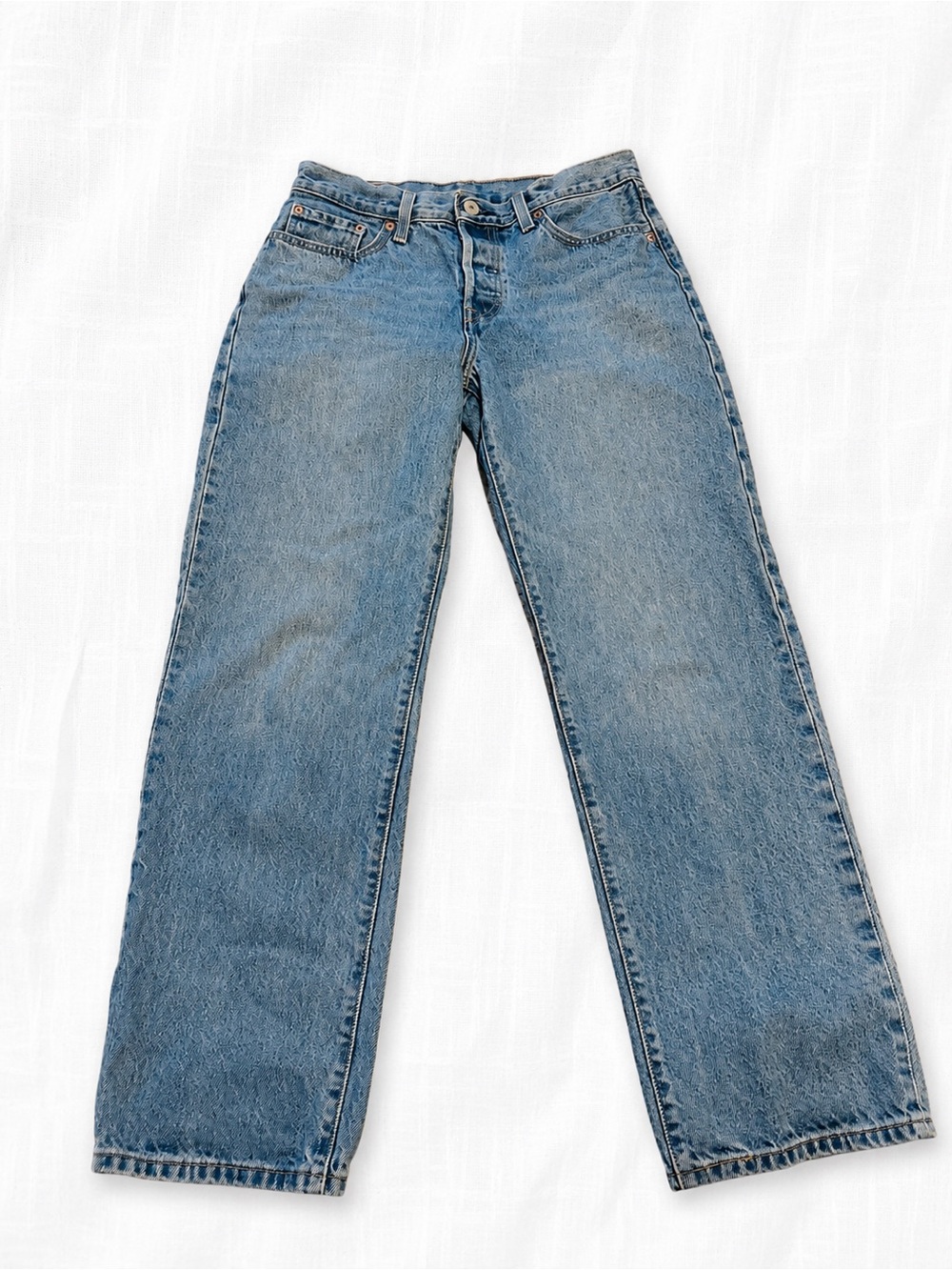 Levi’s Premium 501 Original Jeans W27 L30 Light Wash